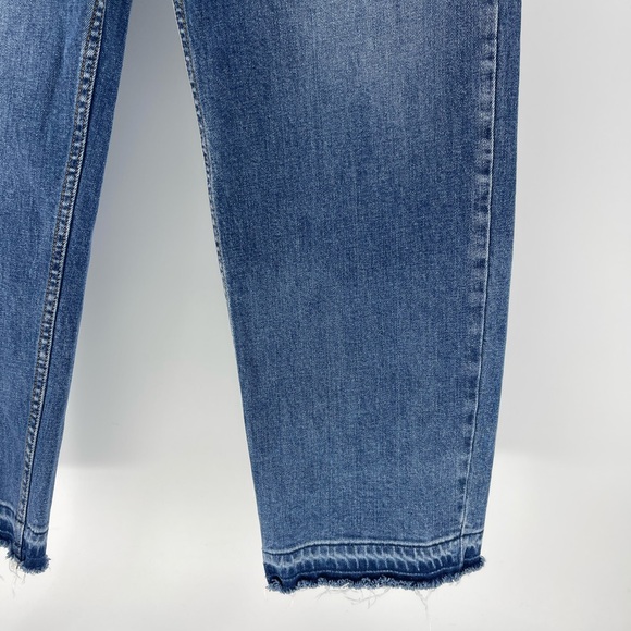 We the Free CRVY High Rise Frayed Hem Button Fly Jeans, Women's 28 - Picture 4 of 7